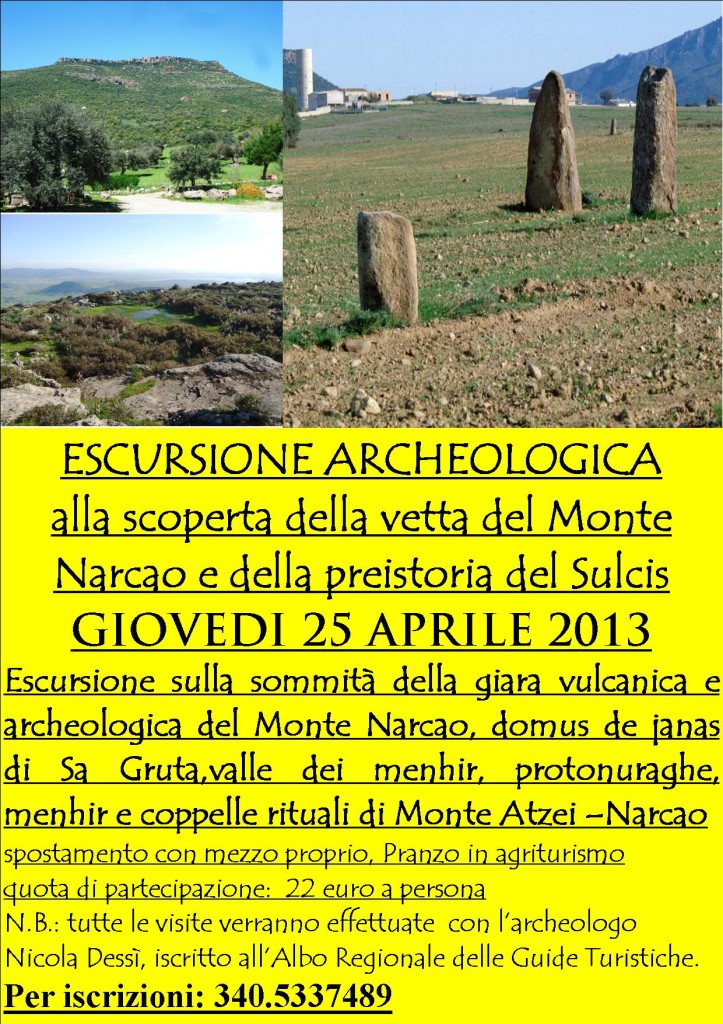 Escursione archeologica del 25 aprile