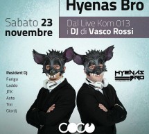 <!--:it-->SPECIAL GUEST HYENAS BRO – COCO DISCOCLUBBING – CAGLIARI – SABATO 23 NOVEMBRE 2013<!--:--><!--:en-->SPECIAL GUEST HYENAS BRO – COCO DISCOCLUBBING – CAGLIARI – SATURDAY NOVEMBER 23<!--:-->