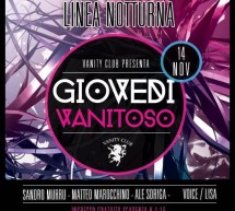 <!--:it-->GIOVEDI VANITOSO – LINEA NOTTURNA – CAGLIARI – GIOVEDI 14 NOVEMBRE 2013<!--:--><!--:en-->VANITY THURSDAY – LINEA  NOTTURNA – CAGLIARI – THURSDAY NOVEMBER 14<!--:-->