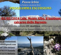 <!--:it-->ESCURSIONE A LULA,MONTE ALBO,IL BASTIONE CALCAREO DELLE BARONIE – DOMENICA 2 MARZO 2014<!--:--><!--:en-->EXCURSION TO LULA, ALBO MOUNTAIN, THE BASTION OF LIMESTONE BARONIE – SUNDAY MARCH 2,2014<!--:-->