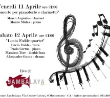 <!--:it-->GLI APPUNTAMENTI DEL JAMBALAYA JAZZ CLUB – MONSERRATO – 11-12 APRILE 2014<!--:--><!--:en-->THE APPOINTMENTS OF JAMBALAYA JAZZ CLUB- MONSERRATO – APRIL 11 TO 12,2014<!--:-->