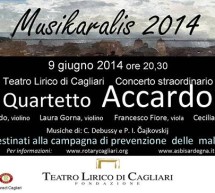 <!--:it-->MUSIKARALIS 2014 – QUARTETTO ACCARDO – TEATRO LIRICO – CAGLIARI – LUNEDI 9 GIUGNO 2014<!--:--><!--:en-->MUSIKARALIS 2014 – ACCARDO QUARTET – LYRIC THEATRE – CAGLIARI – MONDAY JUNE 9,2014<!--:-->