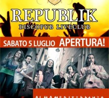 <!--:it-->INAUGURAZIONE REPUBLIK DISCOPUB LIVECLUB – CAGLIARI – SABATO 5 LUGLIO 2014<!--:--><!--:en-->OPENING REPUBLIK -DISCOPUB LIVECLUB – CAGLIARI – SATURDAY JULY 5,2014<!--:-->