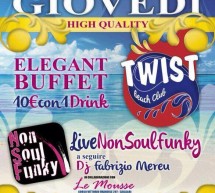 <!--:it-->IL GIOVEDI HIGH QUALITY – TWIST BAR – CAGLIARI – GIOVEDI 17 LUGLIO 2014<!--:--><!--:en-->THE THURSDAY HIGH QUALITY – TWIST BEACH CLUB – CAGLIARI – THURSDAY JULY 17,2014<!--:-->