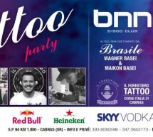 <!--:it-->TATTOO PARTY – BNN DISCO CLUB – CABRAS – SABATO 19 LUGLIO 2014<!--:--><!--:en-->TATTOO PARTY – BNN DISCO CLUB – CABRAS -SATURDAY JULY 19,2014<!--:-->