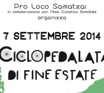 <!--:it-->CICLOPEDALATA DI FINE ESTATE – SAMATZAI – DOMENICA 7 SETTEMBRE 2014<!--:--><!--:en-->RIDING END SUMMER- SAMATZAI – SUNDAY SEPTEMBER 7,2014<!--:-->