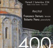 <!--:it-->RECITAL – BASILICA DI S.GAVINO – PORTO TORRES – MARTEDI 2 SETTEMBRE 2014<!--:--><!--:en-->RECITAL – S.GAVINO BASILICA – PORTO TORRES – TUESDAY SEPTEMBER 2,2014<!--:-->