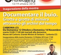 <!--:it-->DOCUMENTARE IL BUIO – GRANDE MINIERA DI SERBARIU – CARBONIA – DOMENICA 12 OTTOBRE-16 NOVEMBRE 2014<!--:--><!--:en--> DOCUMENTING THE DARK – GRANDE MINIERA DI SERBARIU – CARBONIA – SUNDAY OCTOBER 12 TO NOVEMBER 16,2014<!--:-->