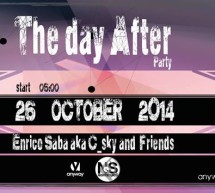 <!--:it-->THE DAY AFTER PARTY  – ANYWAY CLUB- CAGLIARI – DOMENICA 26 OTTOBRE 2014<!--:--><!--:en-->THE DAY AFTER PARTY  – ANYWAY CLUB- CAGLIARI – SUNDAY OCTOBER 26,2014<!--:-->