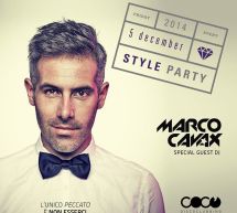 SPECIAL GUEST MARCO CAVAX –  COCO’ DISCOCLUBBING- CAGLIARI -VENERDI 5 DICEMBRE 2014