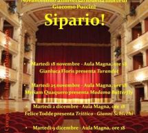 SIPARIO! – CONSERVATORIO – CAGLIARI – MARTEDI 18-25 NOVEMBRE; 2-9 DICEMBRE 2014