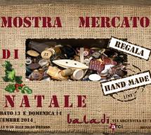 MOSTRA MERCATO HANDMADE 2° EDIZIONE – MONSERRATO – 13-14 DICEMBRE 2014