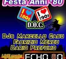 FESTA ANNI 80 & 90 – DISCOTECA SU MERIAGU – QUARTU S.ELENA – LUNEDI 5 GENNAIO 2015