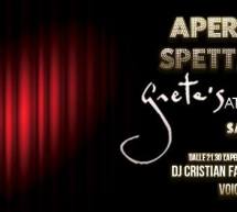 APERICENA SPETTACOLO – GRETA’S – CAGLIARI – SABATO 13 DICEMBRE 2014