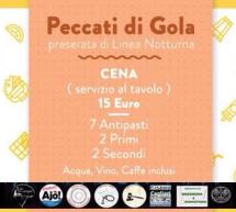 PECCATI DI GOLA – SETTE VIZI – CAGLIARI – DOMENICA 7 DICEMBRE 2014