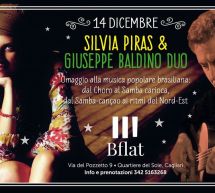 SILVIA PIRAS & GIUSEPPE BALDINO DUO – BFLAT – CAGLIARI – DOMENICA 14 DICEMBRE 2014