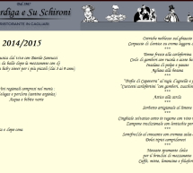 CAPODANNO 2015 A SA CARDIGA E SU SCHIRONI – CAPOTERRA – MERCOLEDI 31 DICEMBRE 2014