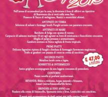 CENONE DI CAPODANNO 2015 AL PARCO S’AREI – SANLURI – MERCOLEDI 31 DICEMBRE 2014