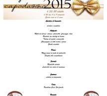 CAPODANNO 2015 A CASA SORO – SELARGIUS – MERCOLEDI 31 DICEMBRE 2014