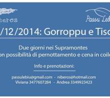 GORROPPU E TISCALI  -6-7 DICEMBRE 2014