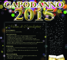 CENONE DI CAPODANNO 2015 AL RISTORANTE COME SI CHIAMA-  CAGLIARI – MERCOLEDI 31 DICEMBRE 2014