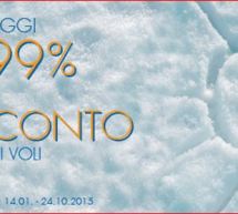 SCONTO 14,99% SUI VOLI BLUE AIR PER LA ROMANIA