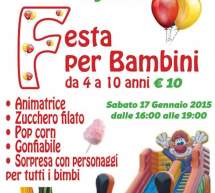 FESTA PER BAMBINI – CASA SORO – SELARGIUS – SABATO 17 GENNAIO 2015