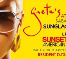 SUNGLASSES PARTY – GRETA’S – CAGLIARI – SABATO 24 GENNAIO 2015