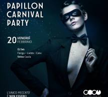 PAPILLON CARNIVAL PARTY – COCO’ DISCOCLUBBING – CAGLIARI- VENERDI 20 FEBBRAIO 2015