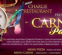 CARNIVAL PARTY – new CHARLIE RESTAURANT – CAGLIARI – SABATO 21 FEBBRAIO 2015