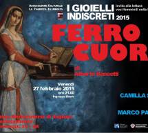 FERRO E CUORE – BIBLIOTECA UNIVERSITARIA – CAGLIARI – VENERDI 27 FEBBRAIO 2015