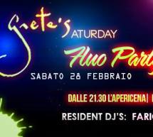 FLUO PARTY – GRETA’S – CAGLIARI – SABATO 28 FEBBRAIO 2015