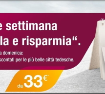 VOLA IN GERMANIA E RISPARMIA CON GERMANWINGS – TARIFFE A PARTIRE DA 33 €