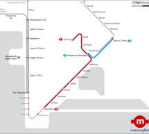 LA NUOVA MAPPA DELLE LINEE DI METRO CAGLIARI