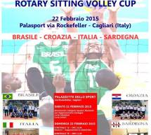 1°st INTERNATIONAL ROTARY SITTING VOLLEY CUP – CAGLIARI – DOMENICA 22 FEBBRAIO 2015