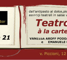 TEATRO A LA CARTE – LE STREGHE – CAGLIARI – VENERDI 6 MARZO 2015