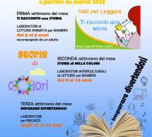 LABORATORI CREATIVI – BIBLIOTECHE DI CAGLIARI – DA MARZO 2015