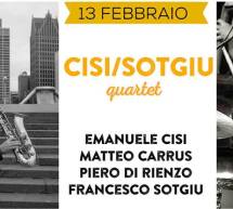 CISI/SOTGIU QUARTET – JAZZINO – CAGLIARI – VENERDI 13 FEBBRAIO 2015