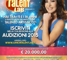 ARRIVANO ANCHE IN SARDEGNA LE AUDIZIONE 2015 PER JUNIOR TALENT LAB