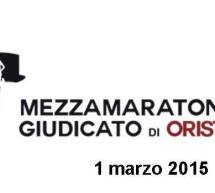 MEZZAMARATONA DEL GIUDICATO – ORISTANO – DOMENICA 1 MARZ0 2015