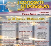 I CONCERTI DI PASQUA 2015 – CAGLIARI – 28 MARZO – 10 MAGGIO 2015