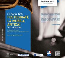 GIORNATA EUROPEA DELLA MUSICA ANTICA – CHIESA S.MARIA DEL MONTE – CAGLIARI – SABATO 21 MARZO 2015