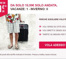 VOLA IN EUROPA CON VOLOTEA A PARTIRE DA 19,99 €