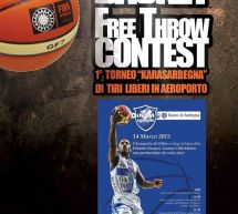 AIRPORT BASKET FREE THROW CONTEST – AEROPORTO DI OLBIA – SABATO 14 MARZO 2015