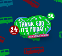 THANK GOD IT’S FRIDAY – LINEA NOTTURNA – CAGLIARI – VENERDI 24 APRILE 2015