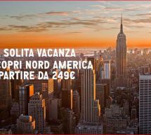 SCOPRI GLI USA E IL NORD AMERICA CON AER LINGUS  A PARTIRE DA 249 €