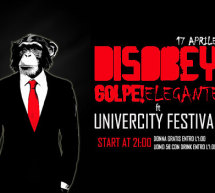 DISOBEY – GOLPE! ELEGANTE – FBI DISCO CLUB – QUARTU SANT’ELENA – VENERDI 17 APRILE 2015