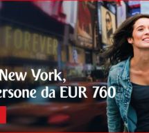 VOLA A NEW YORK CON EMIRATES A PARTIRE DA 760 € A COPPIA