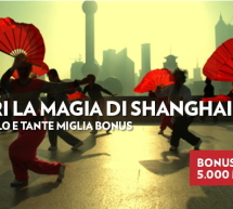 VOLA A SHANGAI CON ALITALIA A PARTIRE DA 349 €