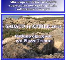 SOCIAL TREKKING IN NOTTURNA- ALLA SCOPERTA DI TUVIXEDDU SEGRETA – CAGLIARI – SABATO 11 APRILE 2015